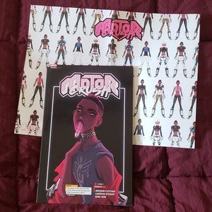 Motor Crush volume 1 B&N exclusive + bonus poster! TPB Image comic LGBTQ+